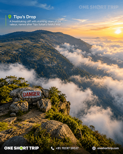 Tipu's Drop at Nandi Hills near Bangalore