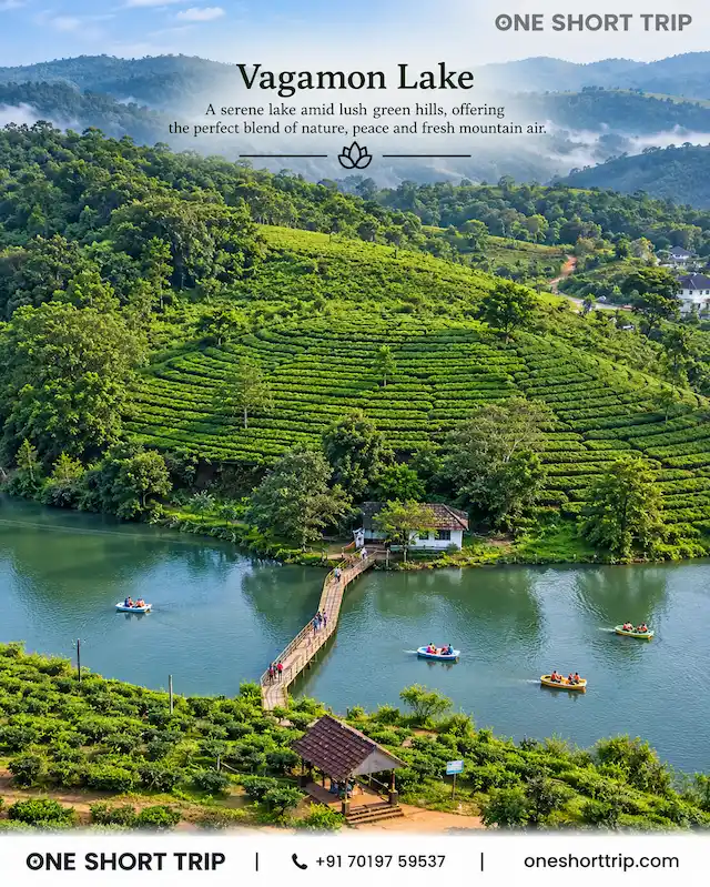 Vagamon Lake on Vagamon tour package from Bangalore