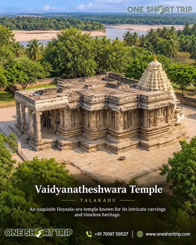Vaidyanatheshwara Temple at Talakadu on a one-day tour from Bangalore