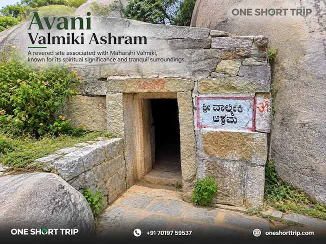 Valmiki Ashram at Avani Betta near Kolar