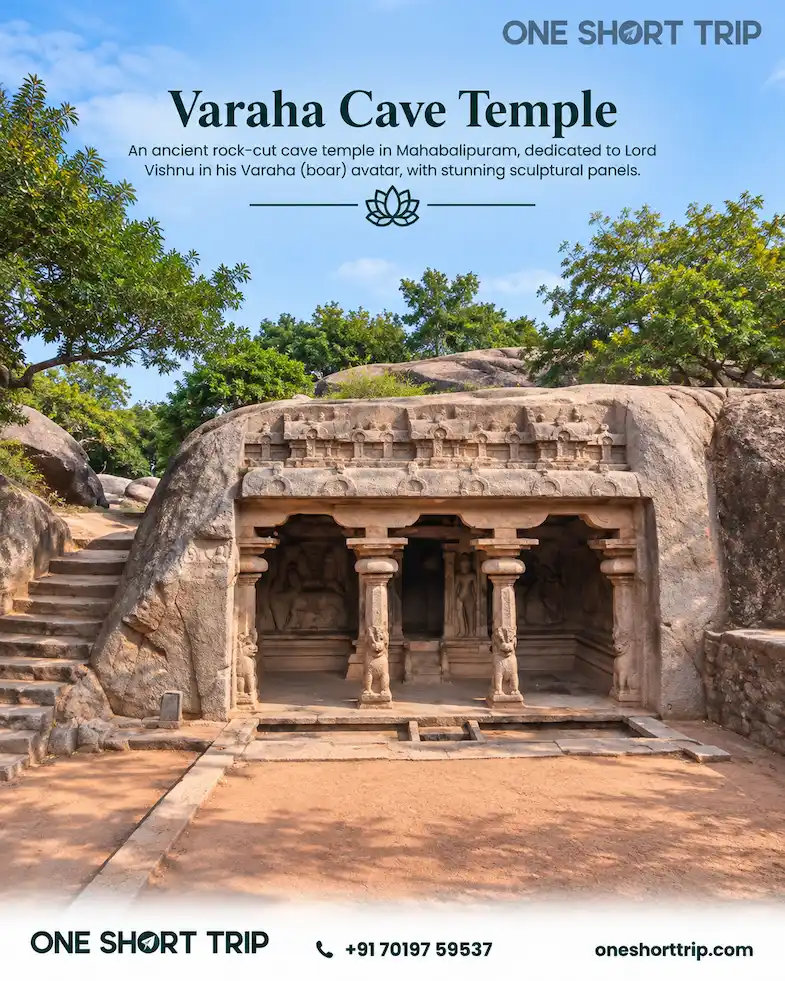 Varaha Cave Temple in Mahabalipuram