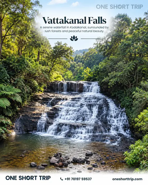 Vattakanal Falls near Kodaikanal