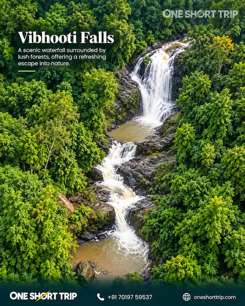 Vibhooti Falls near Yana in Karnataka