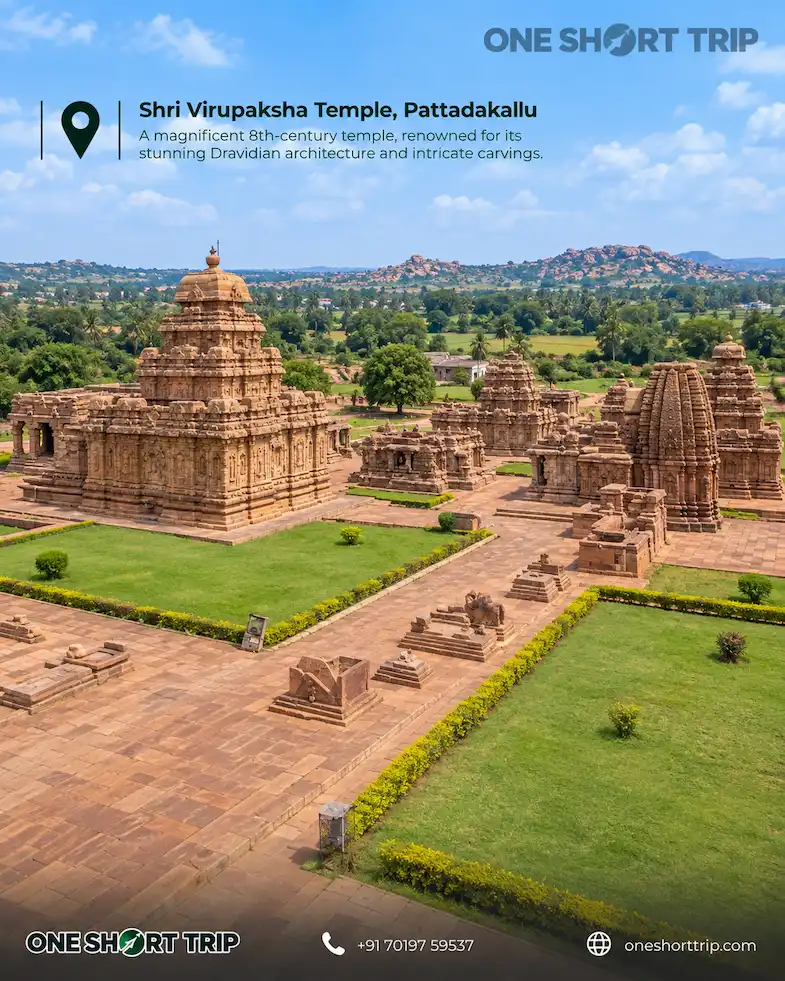 Virupaksha Temple in Pattadakal