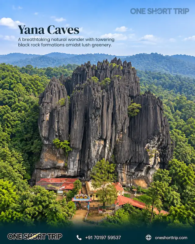 Yana rock formations in Uttara Kannada