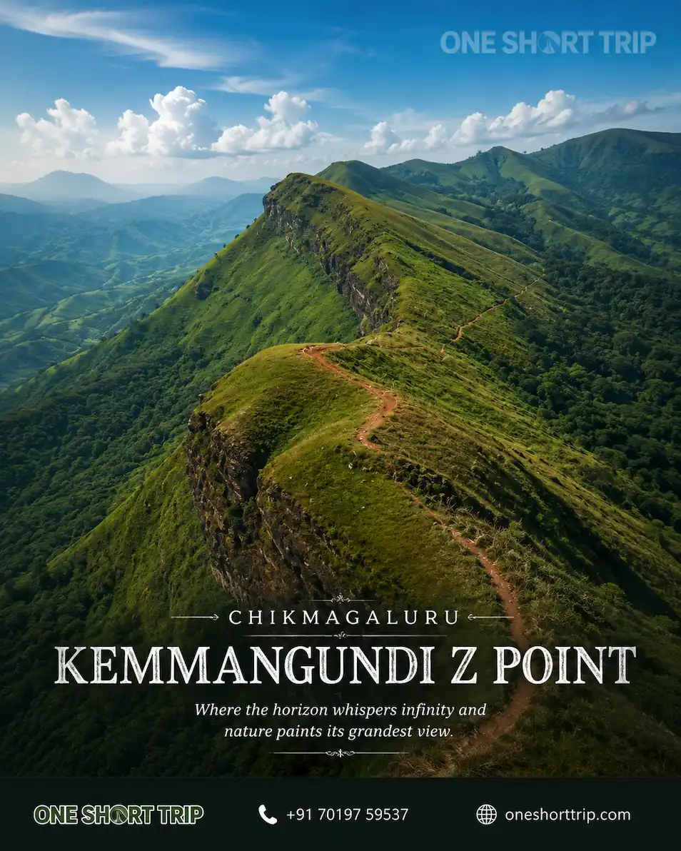 Z Point viewpoint at Kemmanagundi near Chikmagalur